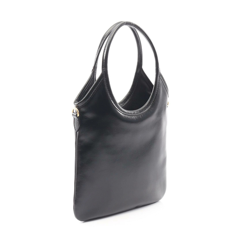 Miu Miu Black Leather Handbag Ivy Black